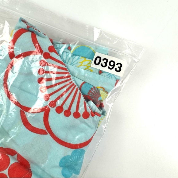 Kenzo Jungle NEW Baby Sz 12M Blue Floral Dress with Panty Set Lightweight Cotton - Picture 10 of 10